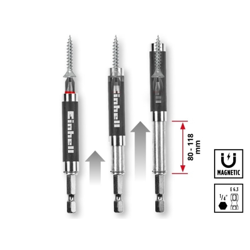 Einhell Набір біт 42 шт. M-Case (118953)