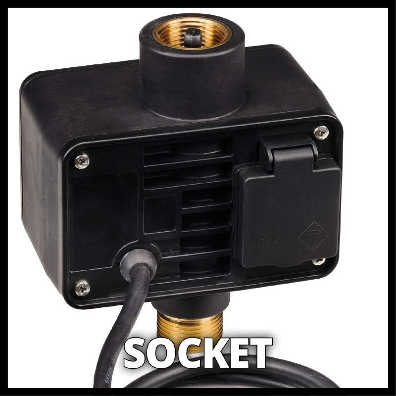 Einhell Автоматичне реле до насосів, 10бар, 10А, 55°C, 1.1кг (4174230)