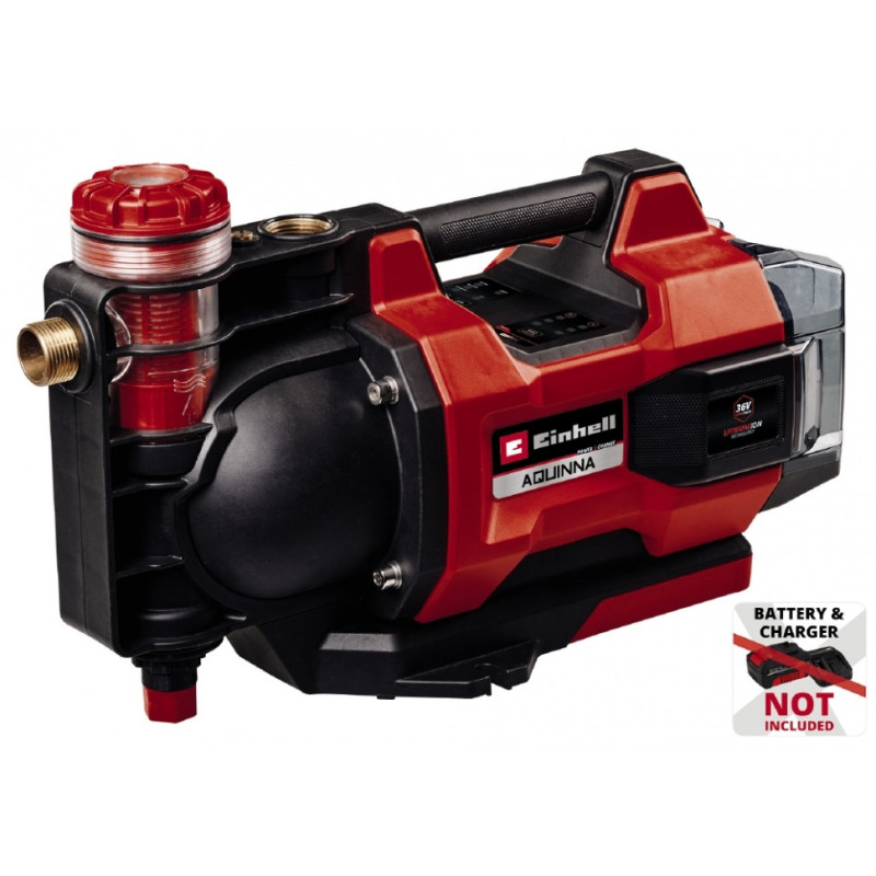 Einhell Акумуляторний насос Aquinna 36/38 F LED Automatic, без акб (4180420)