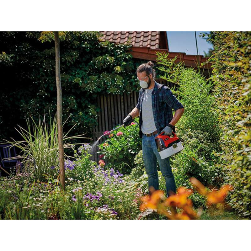 Einhell Обприскувач акум GE-WS 18/35 Li - Solo, 3.8 л, 18В, PXC, 60 л/год, 2.2 кг (без АКБ і ЗП) (3425210)