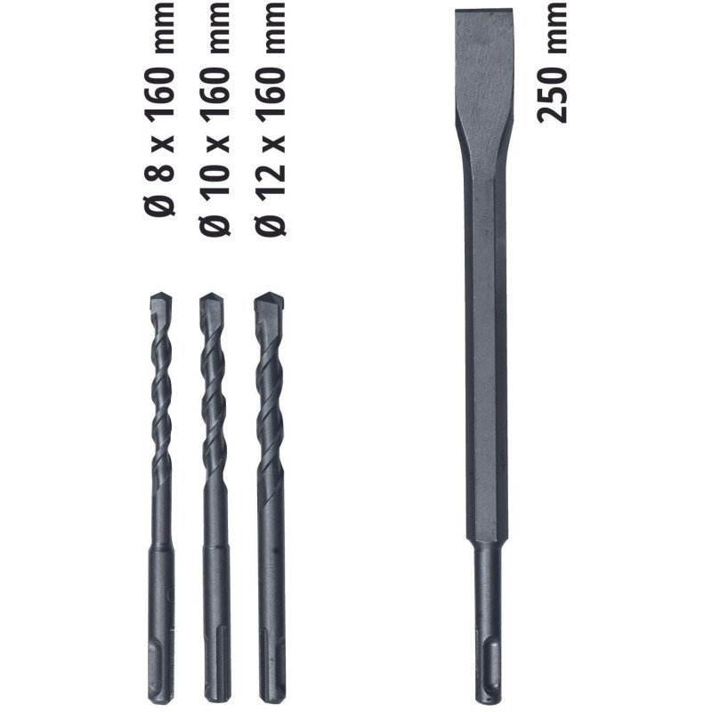 Einhell Перфоратор TC-RH 620 4F Kit (4257992)