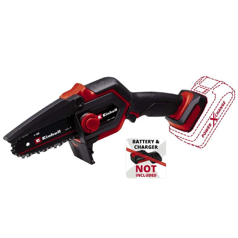 Einhell Акумуляторна ланцюгова пила GE-PS 18/15 Li BL - Solo, без акб (4600040)