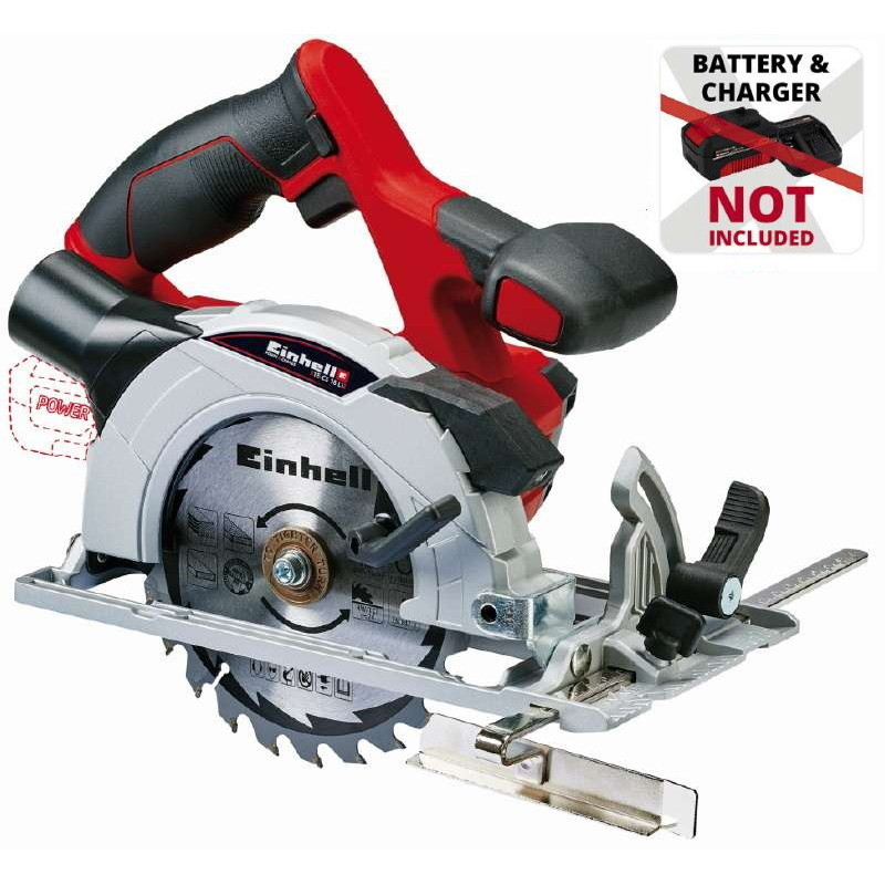 Einhell Акумуляторна циркулярна пила TE-CS 18/150 Li-Solo, без акб (4331220)