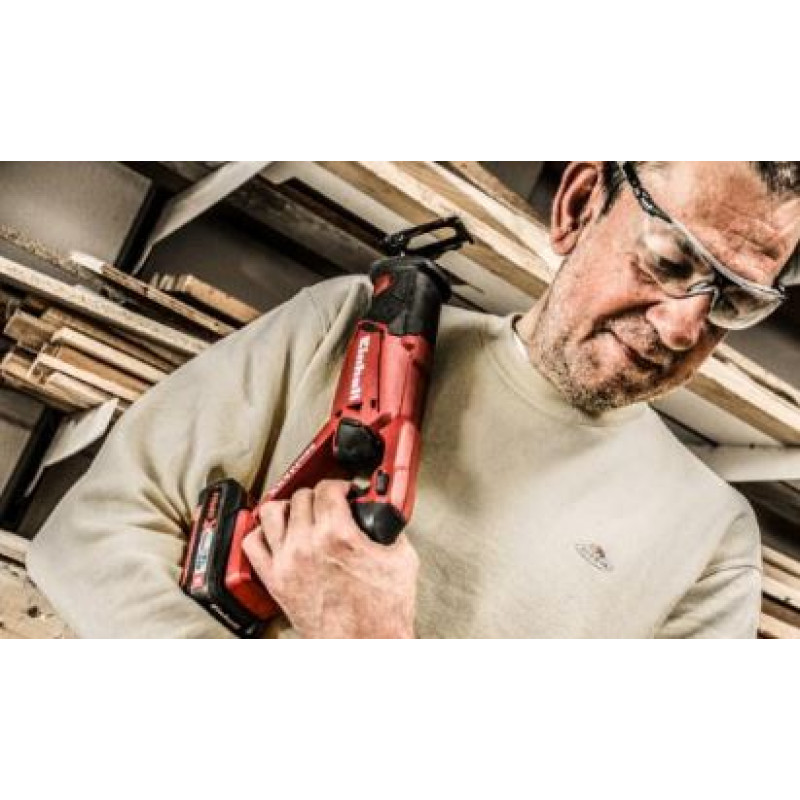 Einhell Пила шабельна TE-AP 18/22 Li-Solo, PXC, акум., 2600 об/хв., хід 22мм, 2кг, (без АКБ та ЗП) (4326300)