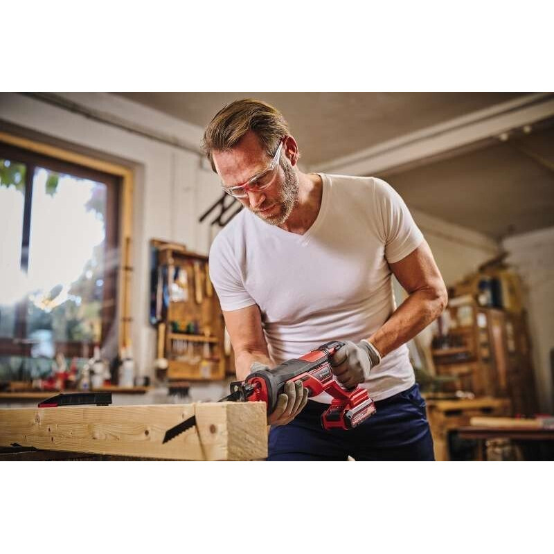 Einhell Пила шабельна TE-AP 18/26 Li - Solo акум., PXC, 18В, 26 мм, 0-2600 об/хв, 180 мм, 2.1 кг (без АКБ і ЗП) (4326290)