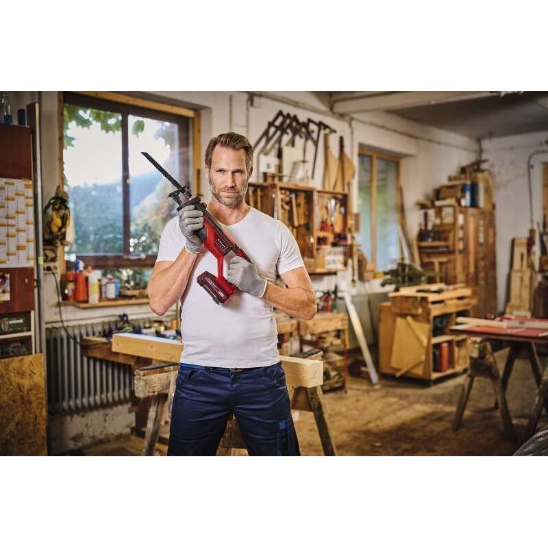 Einhell Пила шабельна TE-AP 18/26 Li - Solo акум., PXC, 18В, 26 мм, 0-2600 об/хв, 180 мм, 2.1 кг (без АКБ і ЗП) (4326290)