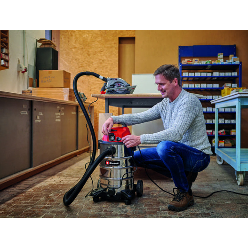 Einhell Пилосос TC-VC 1930 SA Kit для вологого та сухого прибирання (2342230)