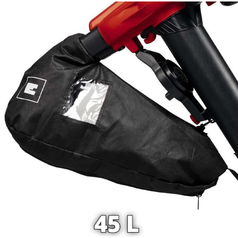 Einhell Повітродув-пилосос садовий акумуляторний GE-LB 36/230 Li E - Solo 36В PXC 230км/год 700куб/год 45л 3.1кг без АКБ і ЗП (3433630)