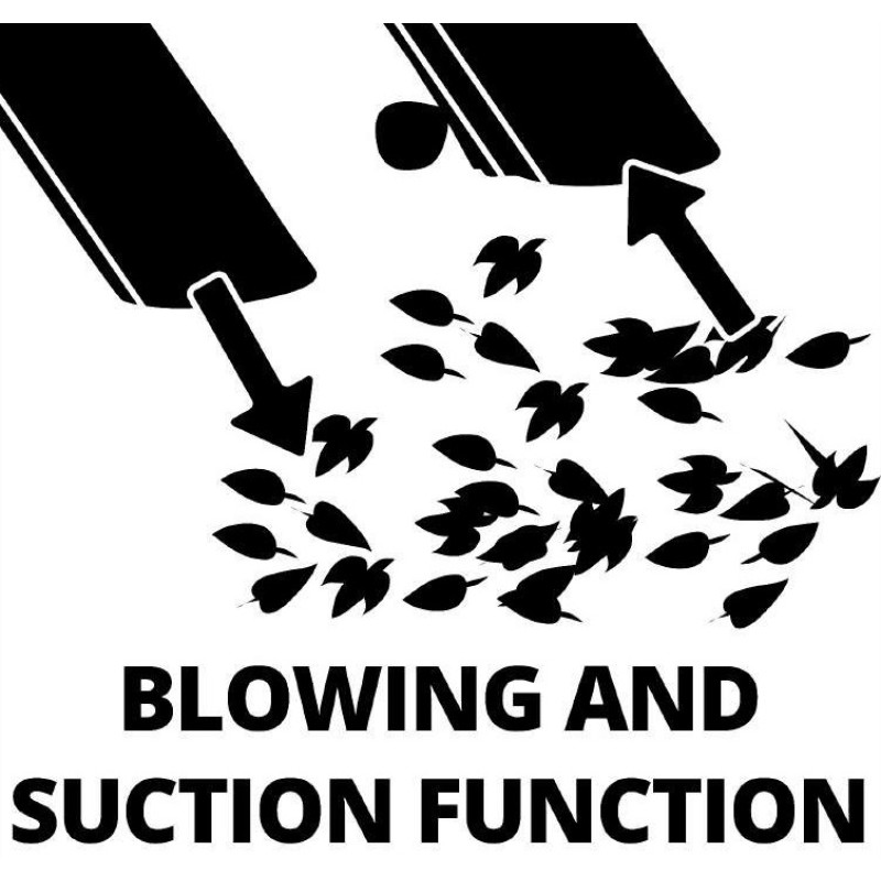 Einhell Пилосос садовий акумVENTURRO 18/210, 18В, PXC, 8000-14000 об/хв, 500 м3/год, 210 км/год, 45 л (3433625)