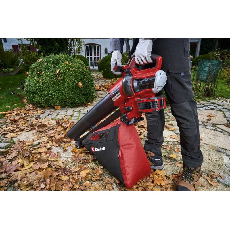 Einhell Пилосос садовий акум VENTURRO 36/240, 36В, PXC, 8000-15000 об/хв, 740 м3/год, 240 км/год, 45 л (3433640)