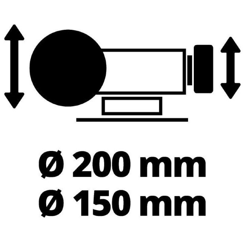Einhell Точильний верстат TC-WD 200/150 (4417242)