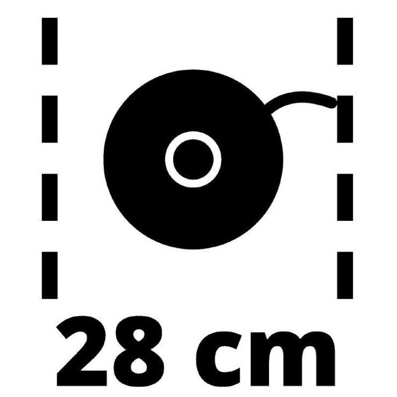 Einhell Акумуляторний тример GE-CT 18/28 Li - Solo, без акб (3411242)