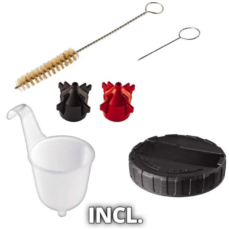 Einhell Фарборозпилювач TC-SY 18/60 Li акумуляторний Solo, 18В, 650 мл/хв, бачок 800 мл (4260025)