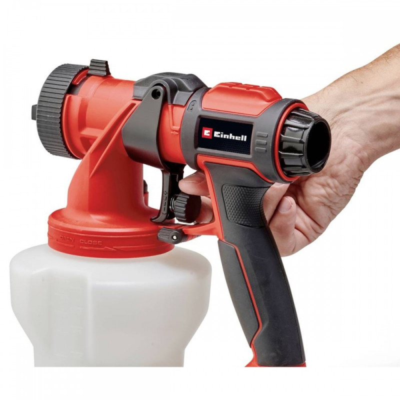 Einhell Фарборозпилювач акумуляторний TE-SY 18/90 Li - Solo 18В 1000мл·хв бачок 1200мл без АКБ та ЗП (4260040)