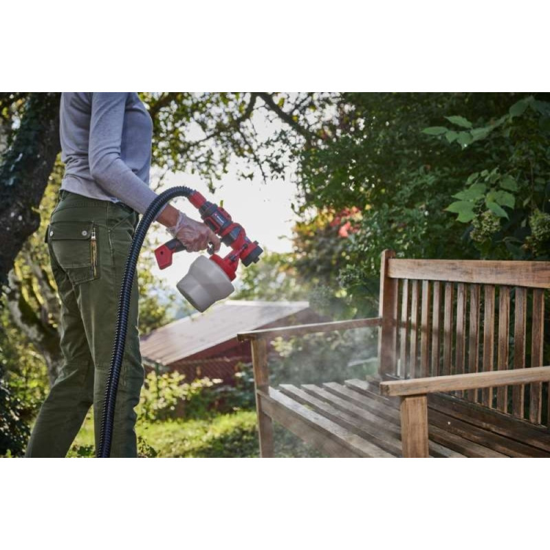 Einhell Фарборозпилювач акумуляторний TE-SY 18/90 Li - Solo 18В 1000мл·хв бачок 1200мл без АКБ та ЗП (4260040)