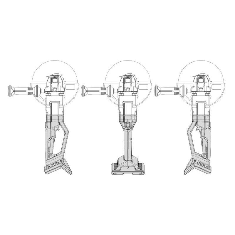 Einhell Акумуляторна кутова шліфувальна машина AXXIO 36/230 Q, без акб (4431160)