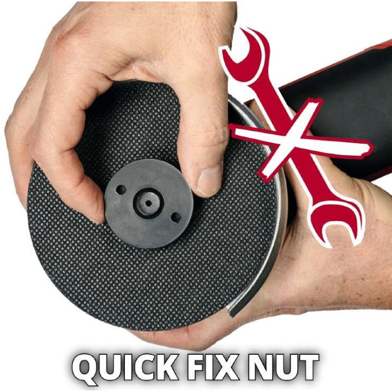 Einhell Акумуляторна кутова шліфувальна машина TE-AG 18/115 Q Li Solo, без акб та з/п (4431165)