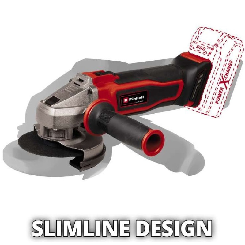 Einhell Акумуляторна кутова шліфувальна машина TE-AG 18/115 Q Li Solo, без акб та з/п (4431165)