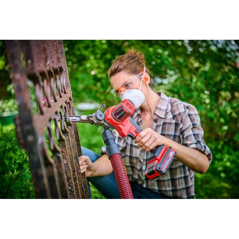 Einhell Напилок стрічковий акумуляторний TE-BF 18 Li - Solo PX, 18В 2 насадки 9/13мм 250-1700м/хв 457мм сумка 1.13кг без АКБ та ЗП (4461000)