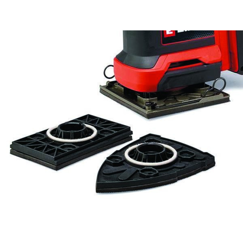 Einhell Шліфмашина вібраційна акумуляторна TE-OS 18/113 3X Li - Solo 18, 113х101мм 1.04кг без АКБ і ЗП (4460730)