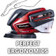 Einhell Шліфмашина вібраційна TE-OS 18/150 Li-Solo, PXC, акум., 93х60х105мм, 1кг, (без АКБ та ЗП) (4460708)