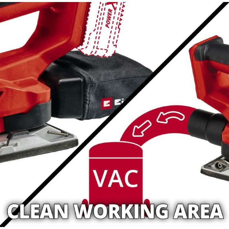 Einhell Вібраційна шліфмашина TE-OS 18/230 Li - Solo акум., PXC, 18В (без АКБ і ЗП) (4460720)