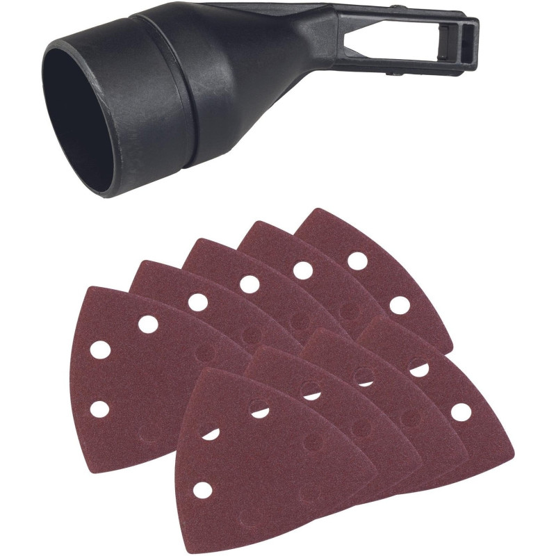 Einhell Шліфмашина дельтавидна TC-DS 20 E, 200Вт, 90х90х90мм, 12000-22000об•хв, 9 шліфпаперів, 0.84кг (4464255)