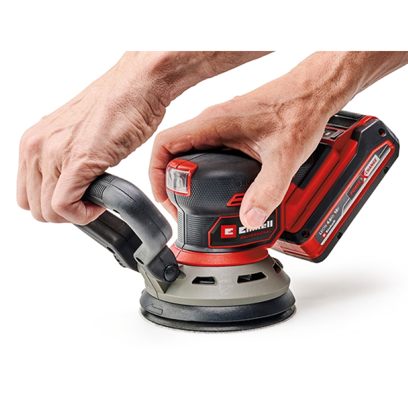 Einhell Шліфмашина ексцентрикова акумуляторна TP-RS 18/32 Li BL - Solo PXC 18В безщітков d125мм 1.12кг без АКБ та ЗП (4462020)