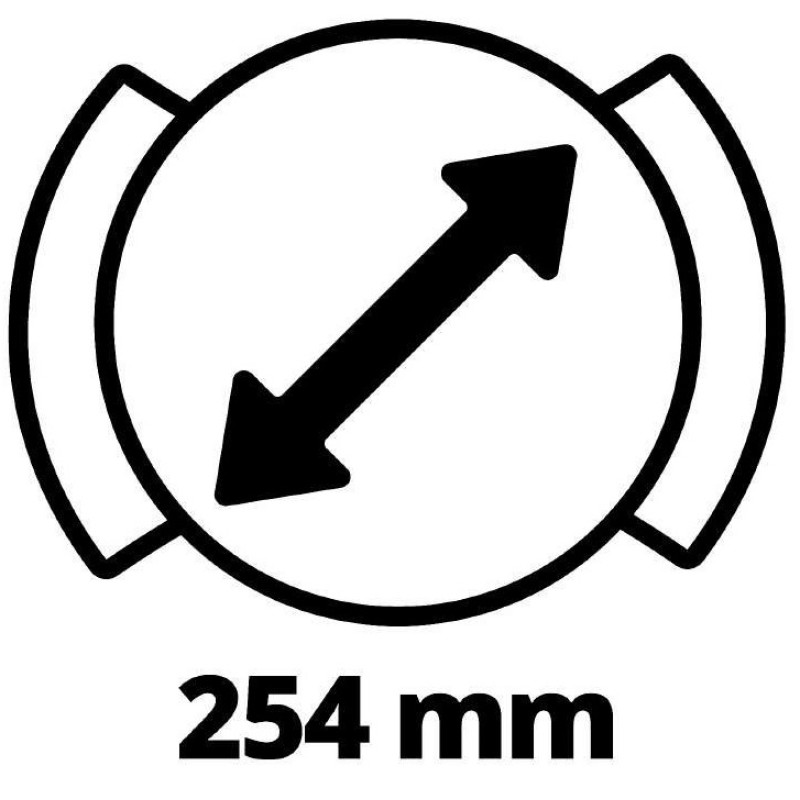 Einhell Шліфмашина полірувальна CE-CB 18/254 Li - Solo, PXC акум, d254 мм, 18В (без АКБ і ЗП) (2093301)