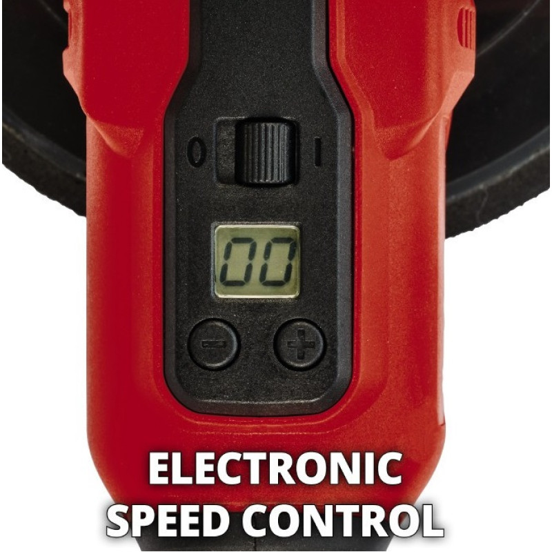 Einhell Шліфмашина полірувальна CE-CP 18/180 Li E - Solo, PXC акум, d180 мм, 18В (без АКБ і ЗП) (2093320)