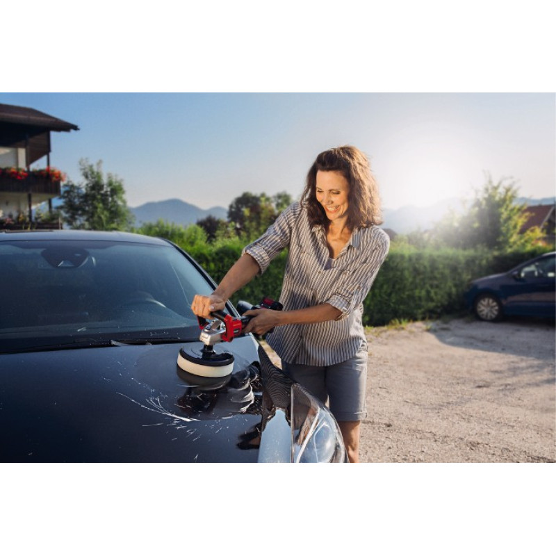 Einhell Шліфмашина полірувальна CE-CP 18/180 Li E - Solo, PXC акум, d180 мм, 18В (без АКБ і ЗП) (2093320)