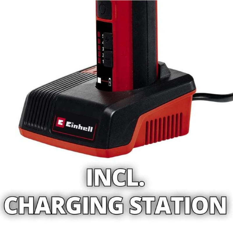 Einhell Шліфмашина шліфувально-гравірувальна акумуляторна TE-MT 7.2LI 7.2В 5500-26000об·хв 51 насадка 1.2кг (4419330)