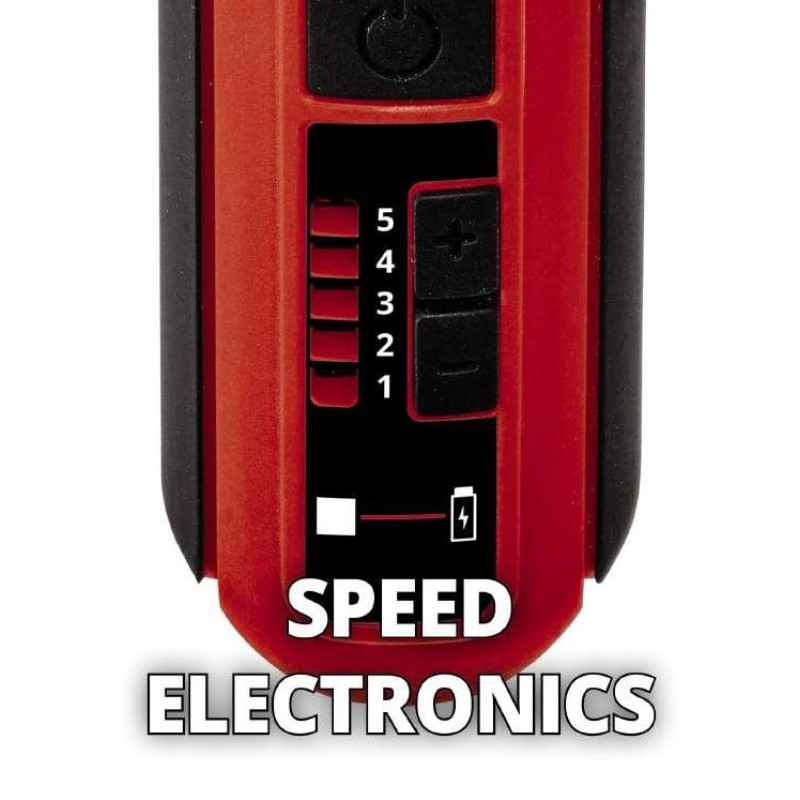 Einhell Шліфмашина шліфувально-гравірувальна акумуляторна TE-MT 7.2LI 7.2В 5500-26000об·хв 51 насадка 1.2кг (4419330)