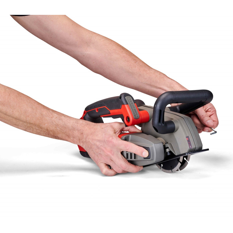 Einhell Борозник акумуляторний TP-MA 36/30 Li BL - Solo PXC 36В безщітковий диски 125 мм паз 8-30мм глибина пазу 5-30мм 4.19 кг без АКБ і ЗП (4350800)