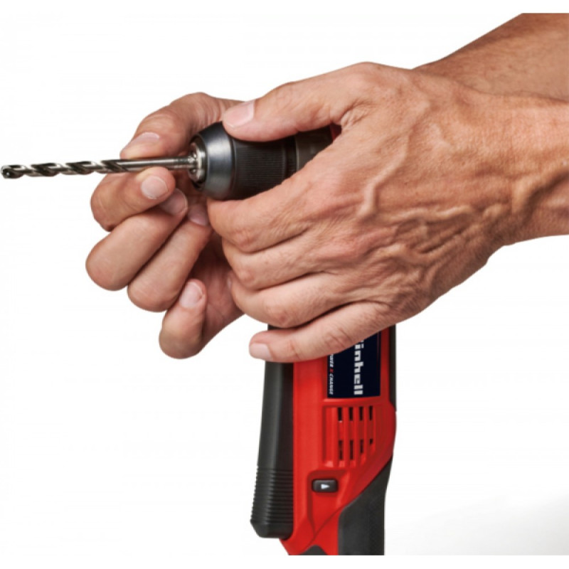 Einhell Дриль кутова акумуляторна TE-AD 18 Li - Solo PXC 18В 1100 об·хв 45Нм патрон 10мм 1.22кг без АКБ та ЗП (4514290)