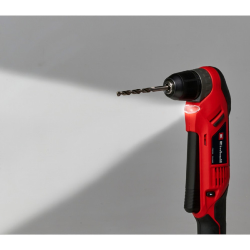 Einhell Дриль кутова акумуляторна TE-AD 18 Li - Solo PXC 18В 1100 об·хв 45Нм патрон 10мм 1.22кг без АКБ та ЗП (4514290)