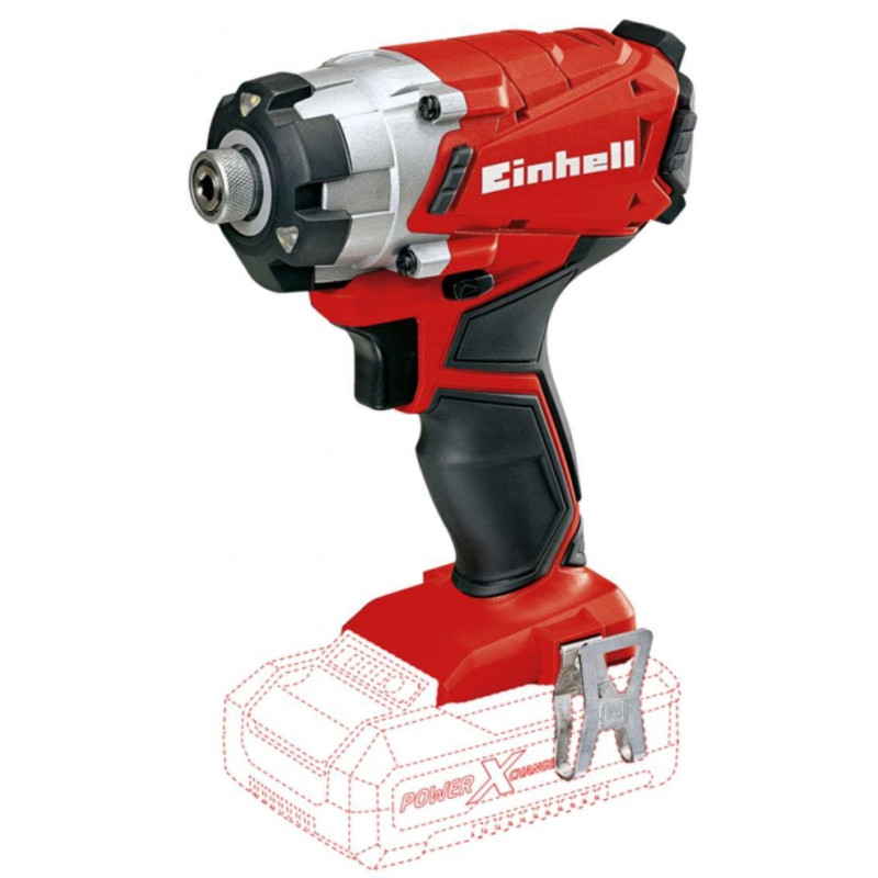 Einhell Шуруповерт ударний TE-CI 18/1 Li акум., Solo, 0-2300 об/хв, 140 Нм (4510034)