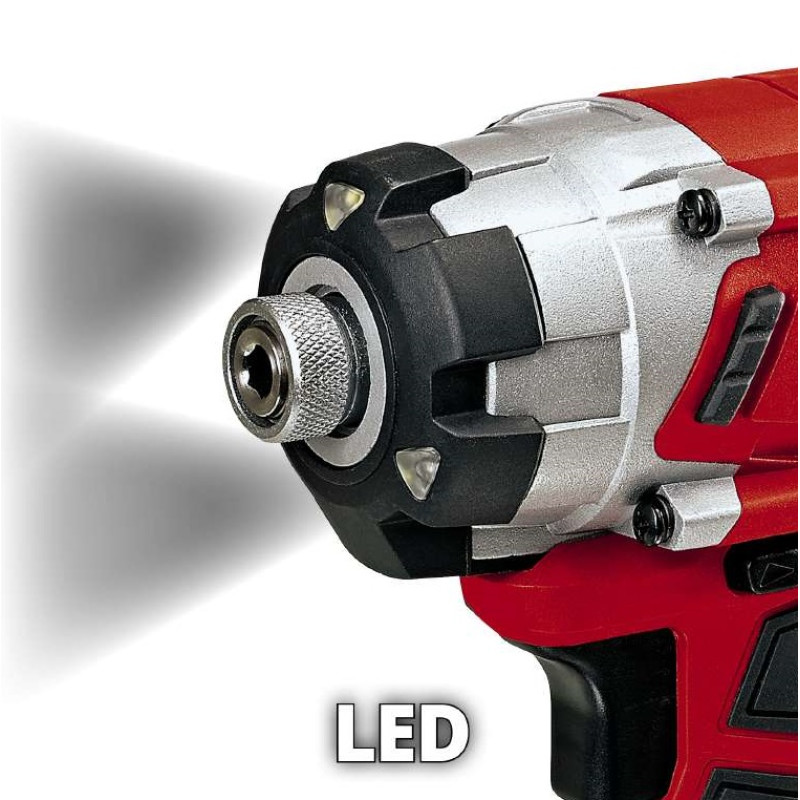 Einhell Шуруповерт ударний TE-CI 18/1 Li акум., Solo, 0-2300 об/хв, 140 Нм (4510034)