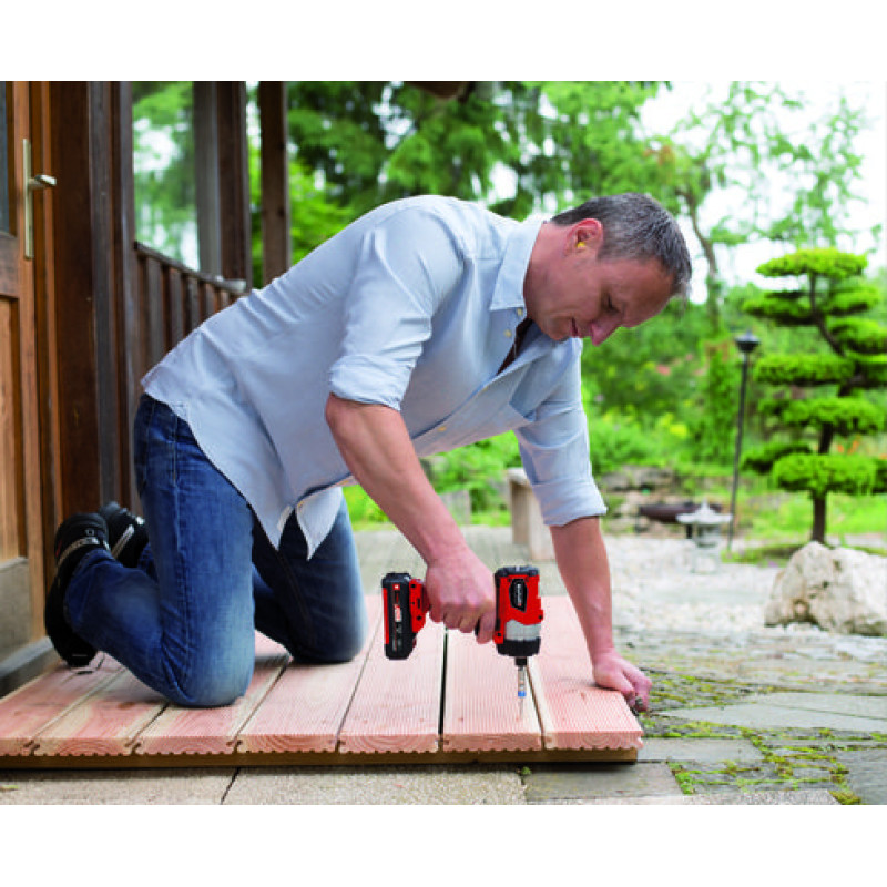 Einhell Шуруповерт ударний безщітковий TP-CI 18 Li BL Solo, акум. безщіточий, 2300 об/хв, 150 Нм (4510030)