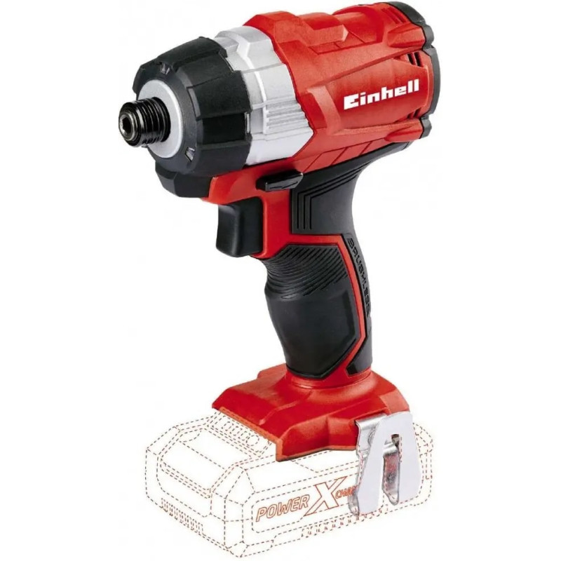 Einhell Шуруповерт ударний безщітковий TP-CI 18 Li BL Solo, акум. безщіточий, 2300 об/хв, 150 Нм (4510030)