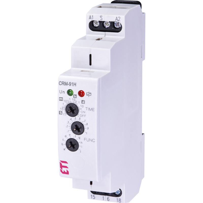 ETI Багатофункціональне реле часу CRM-91H UNI 12-240V AC/DC (2470001)