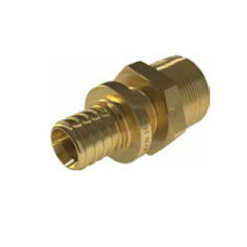 KAN-therm З'єднувач латунний UltraLine с з зовнішнім різьбленням - 32 GZ R1" (2509045006)