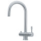 Franke Змішувач для кухні Eos Clear Water , довж.виливу - 185мм, поворотний, 1+1фільтр, нерж (1200179979)