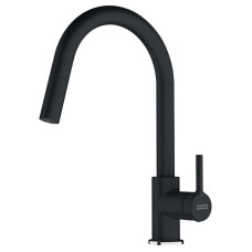 Franke Змішувач для кухні Lina, довж.виливу - 215мм, витяжний, 1важіль, матовий чорний (1150626053)