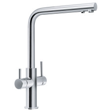Franke Змішувач для кухні Neptune Clear Water, довж.виливу - 220мм, поворотний, 1+1фільтр, хром (1150370689)