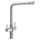 Franke Змішувач для кухні Neptune Clear Water, довж.виливу - 220мм, поворотний, 1+1фільтр, хром (1150370689)