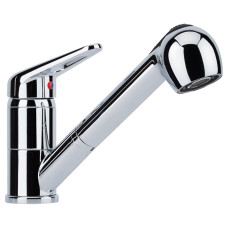 Franke Змішувач для кухні Novara Plus, довж.виливу - 240мм, витяжний, 1важіль, хром (1150347111)