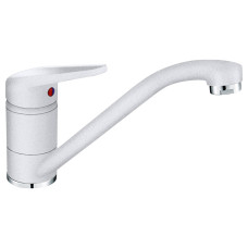 Franke Змішувач для кухні Novara Plus, довж.виливу - 251мм, поворотний, 1важіль, білий (1150470658)