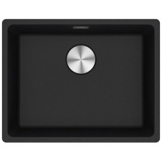 Franke Мийка кухонна Maris, фраграніт, прямокутник, без крила, 553х433х200мм, чаша - 1, врізна, MRG 110-52, онікс (1250701776)