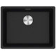 Franke Мийка кухонна Maris, фраграніт, прямокутник, без крила, 553х433х200мм, чаша - 1, врізна, MRG 110-52, онікс (1250701776)